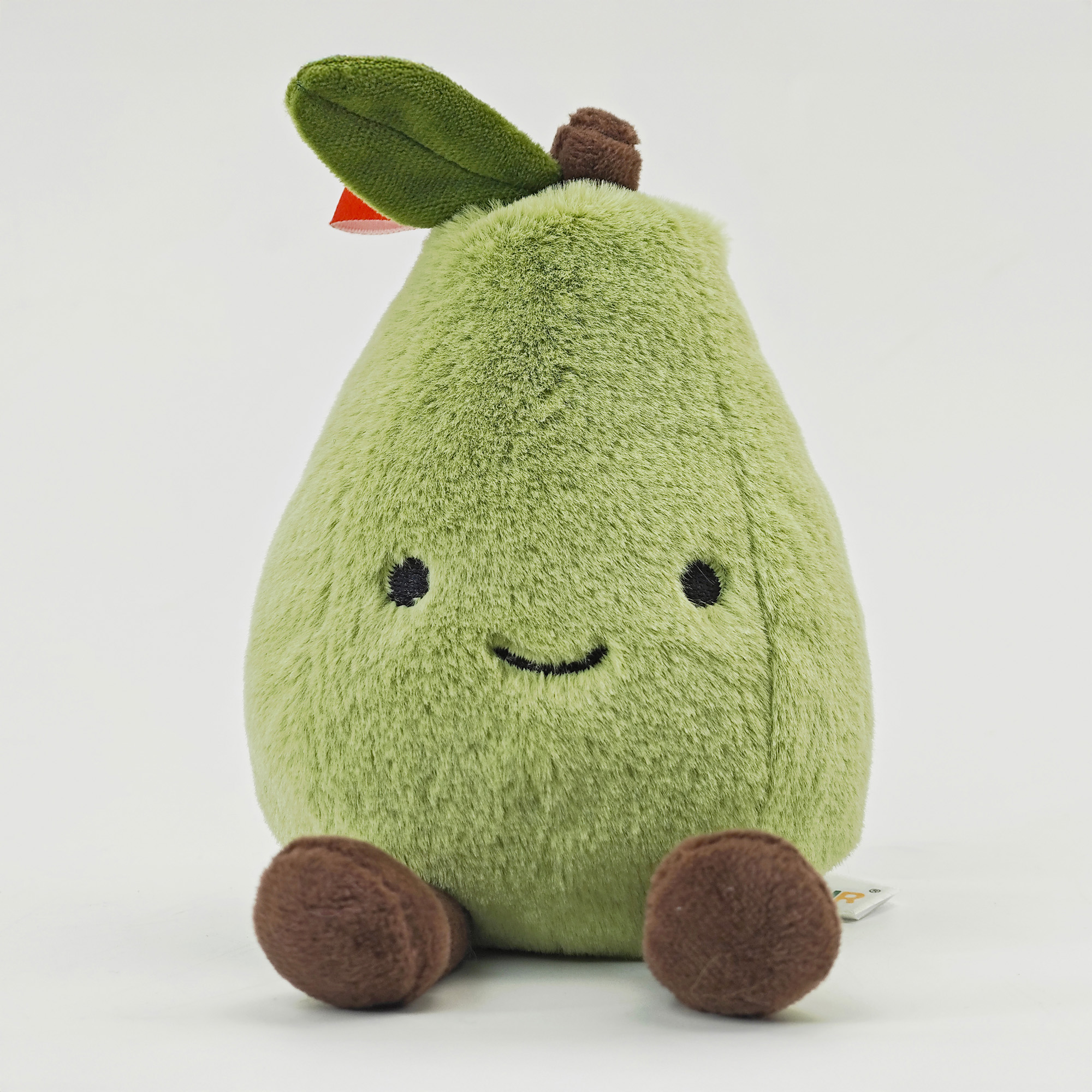 Peluche a Forma di Pera - Pupazzo Morbido Frutta - immagine 1