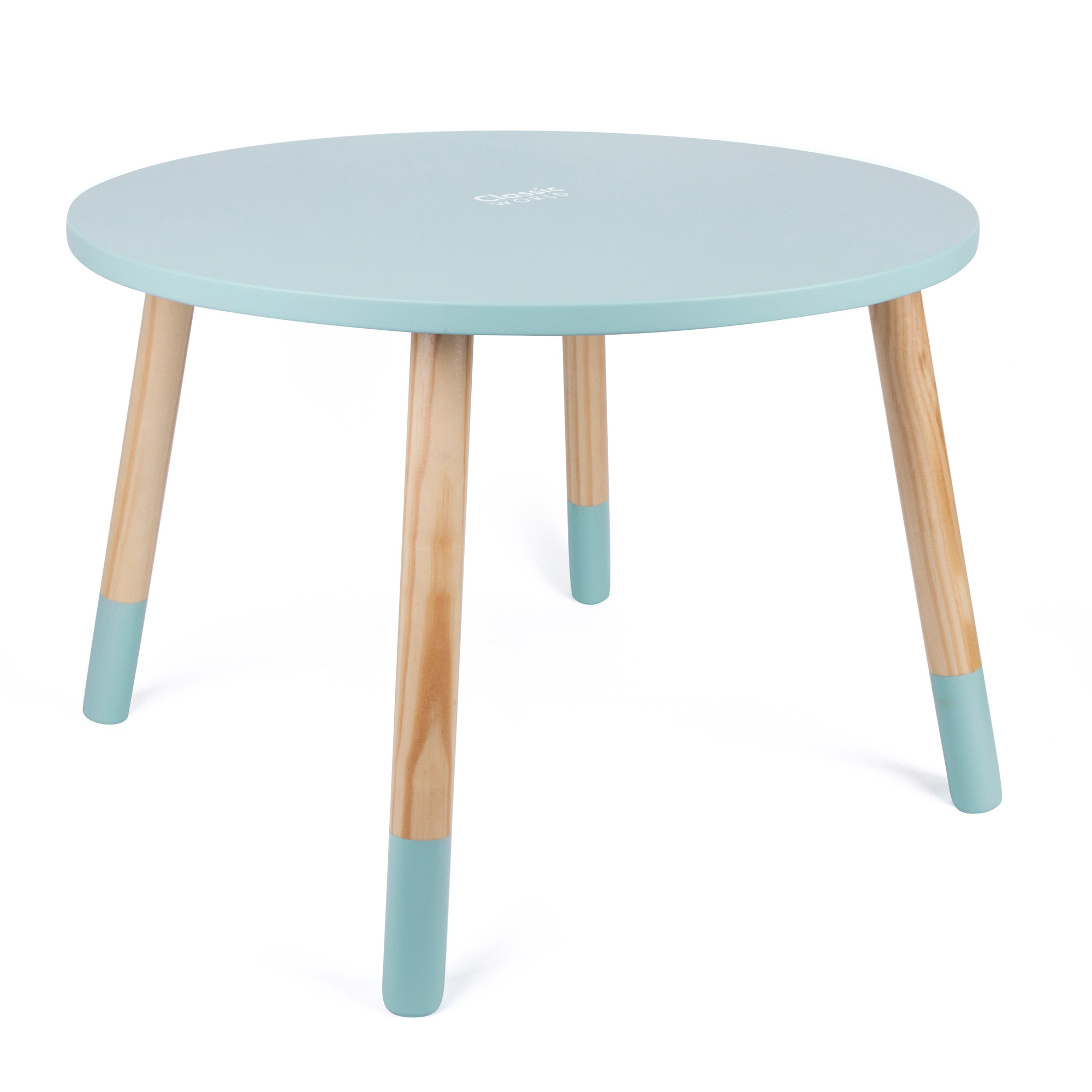CLASSIC WORLD Tavolo di Legno Rotondo per Bambini - Arredamento Cameretta - immagine 1