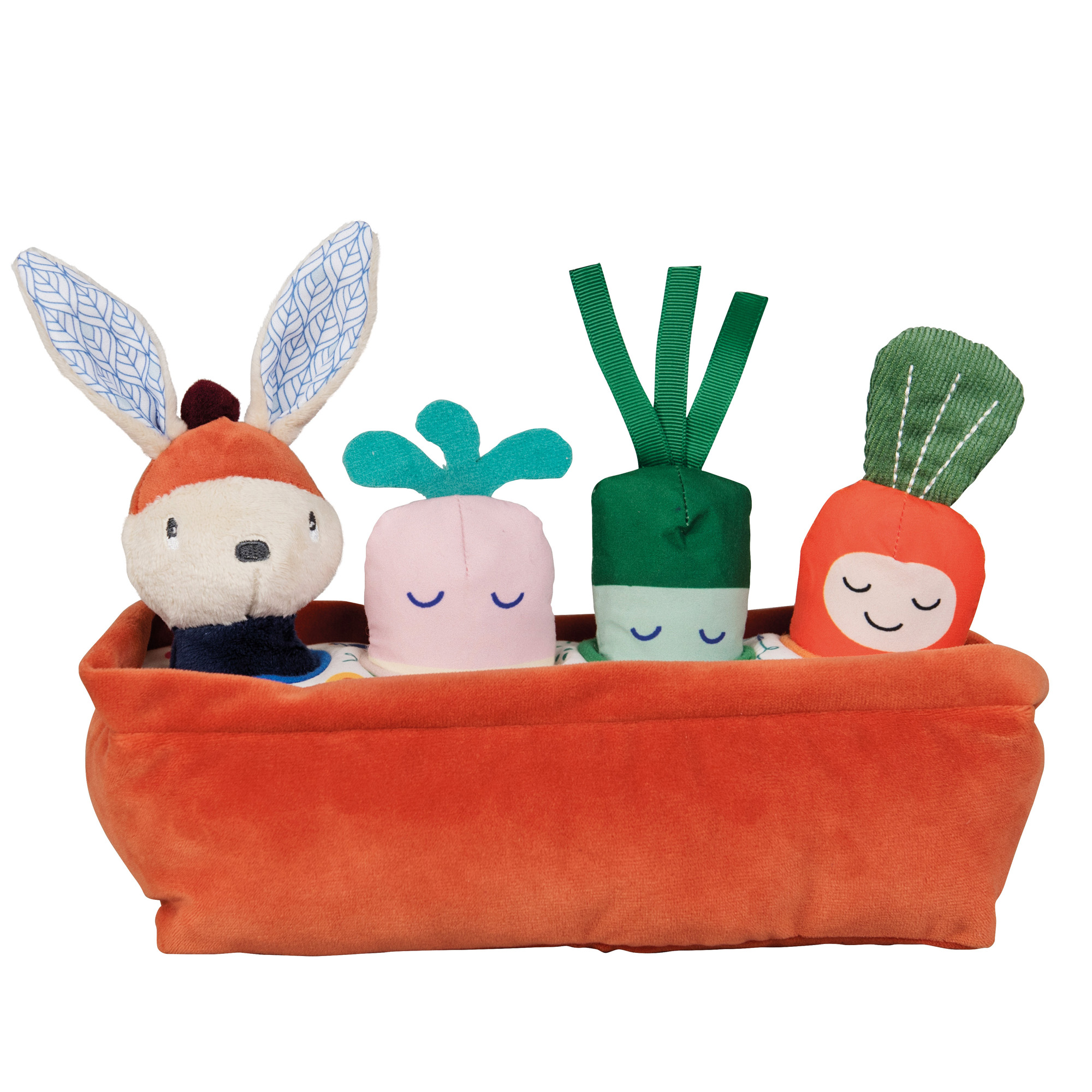 EBULOBO Orto Morbido - Set Peluche Verdure per Gioco Simbolico - immagine 1
