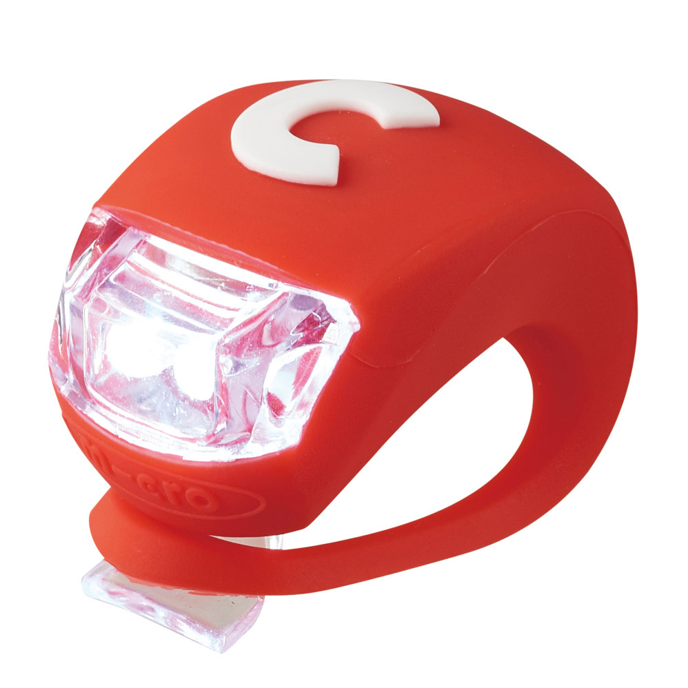 MICRO Luce Frontale LED Rossa per Monopattino - Sicurezza - immagine 1