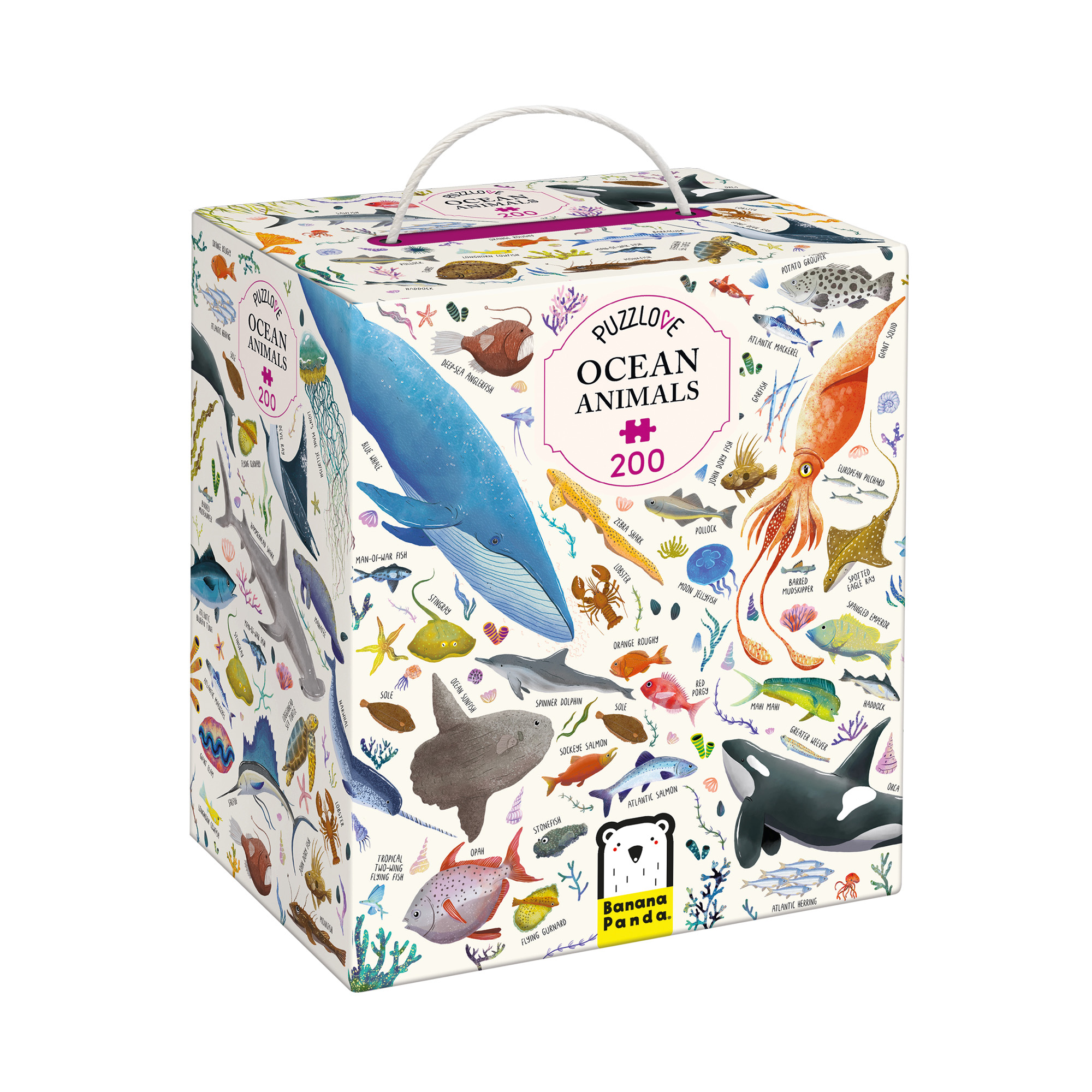 Puzzle oceano 200 pezzi - immagine 1