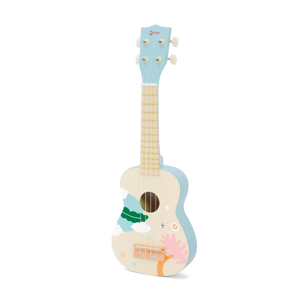 CLASSIC WORLD Ukulele in Legno - Strumento Musicale - immagine 1