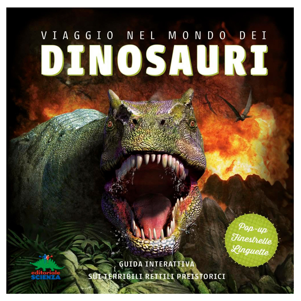 EDITORIALE SCIENZA Viaggio nel Mondo dei Dinosauri - Libro Avventura - immagine 1
