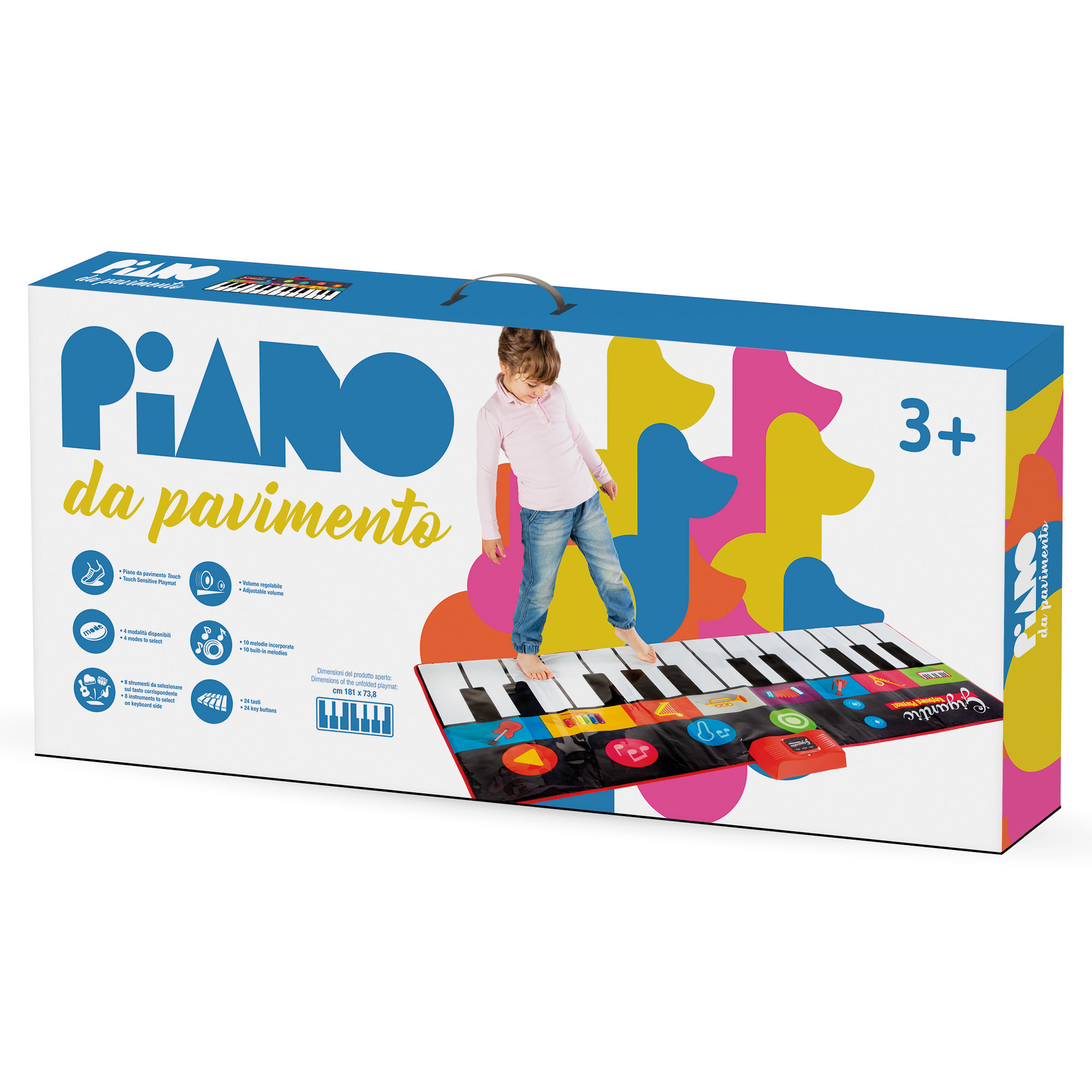 SUNLIN Piano da Pavimento Gigante Musicale - Tappeto - immagine 1