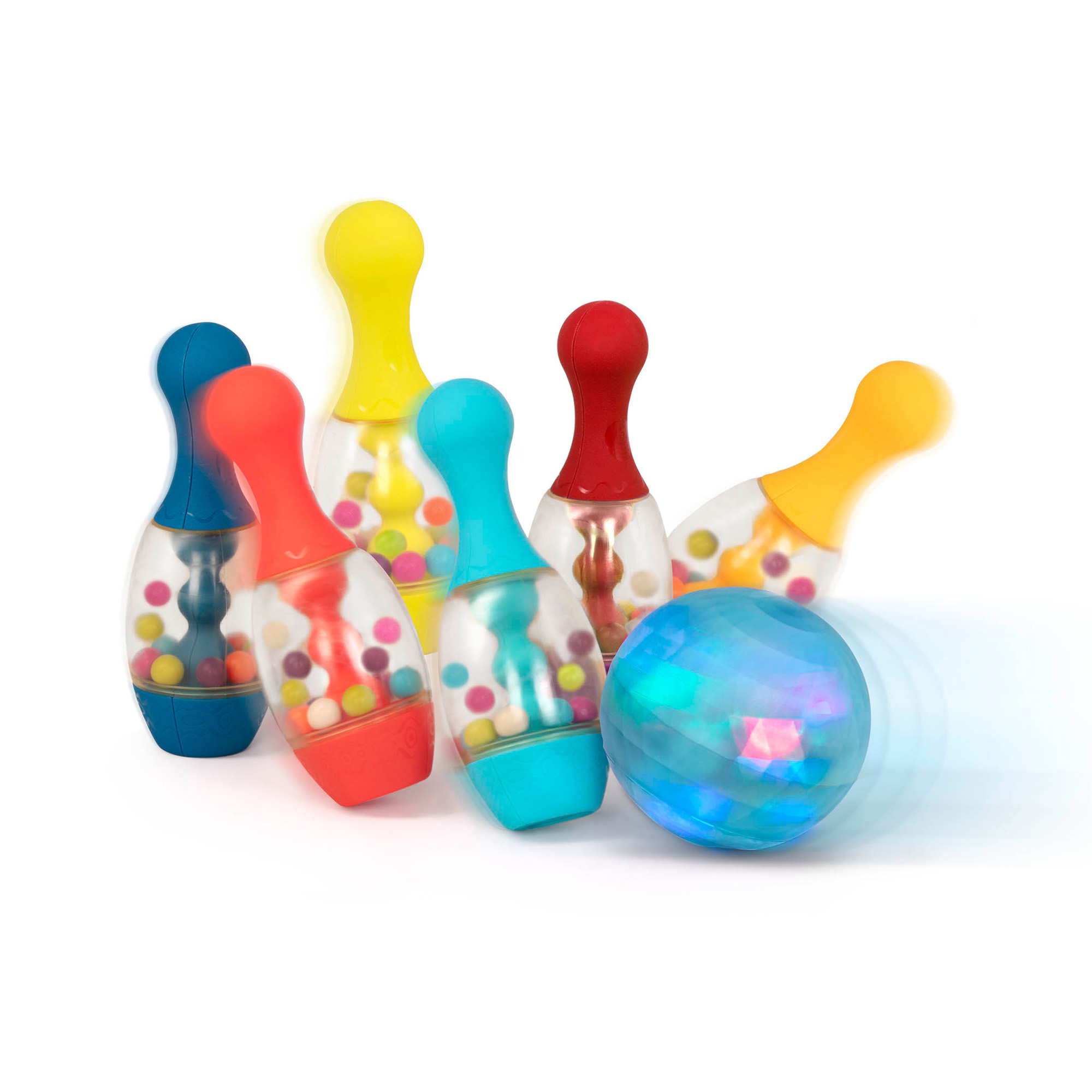 BATTAT Primo Bowling Luminoso - Set Birilli con Luce per Bambini - immagine 1