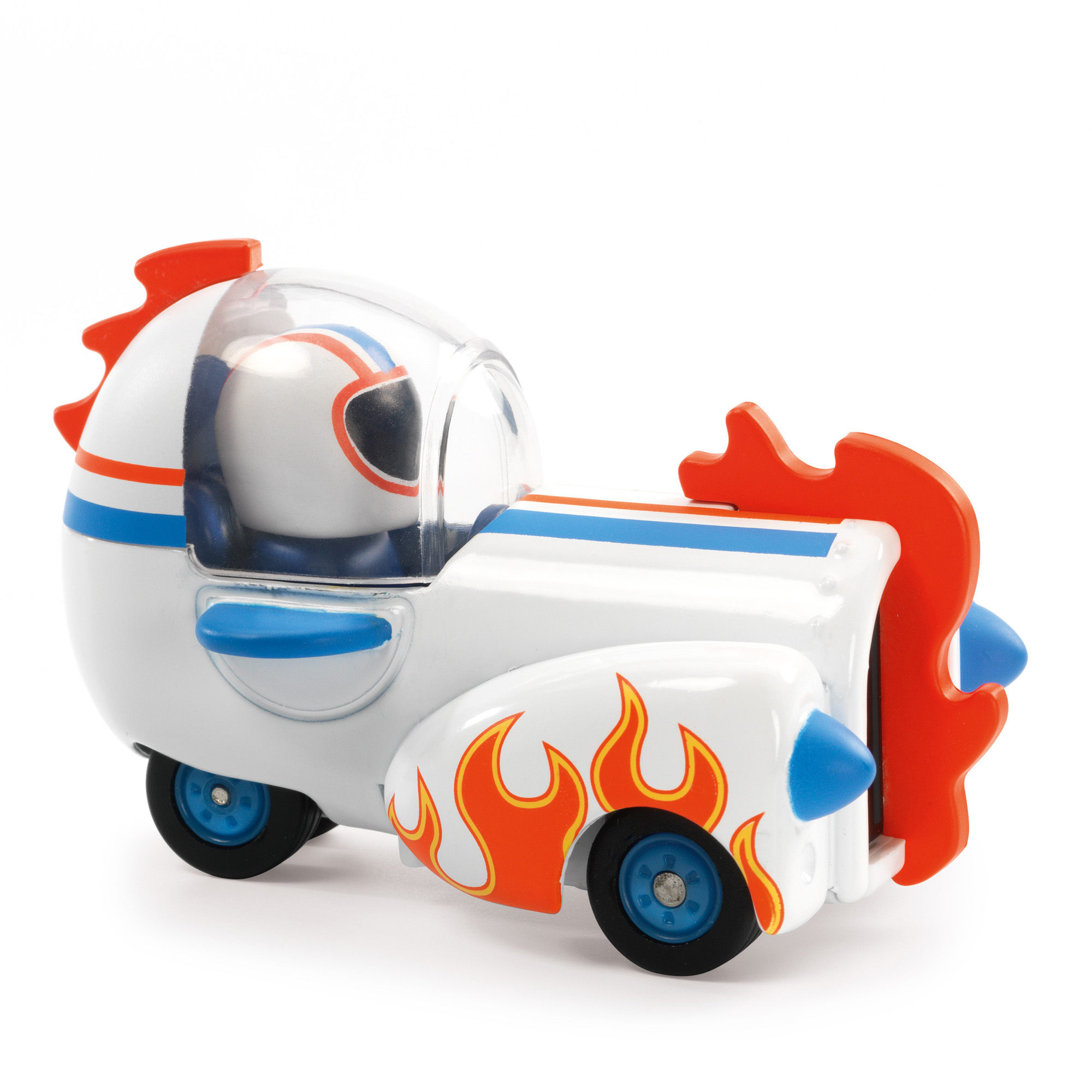 DJECO Crazy Motors Astro Rocket - Macchinina da Collezione Razzo - immagine 1