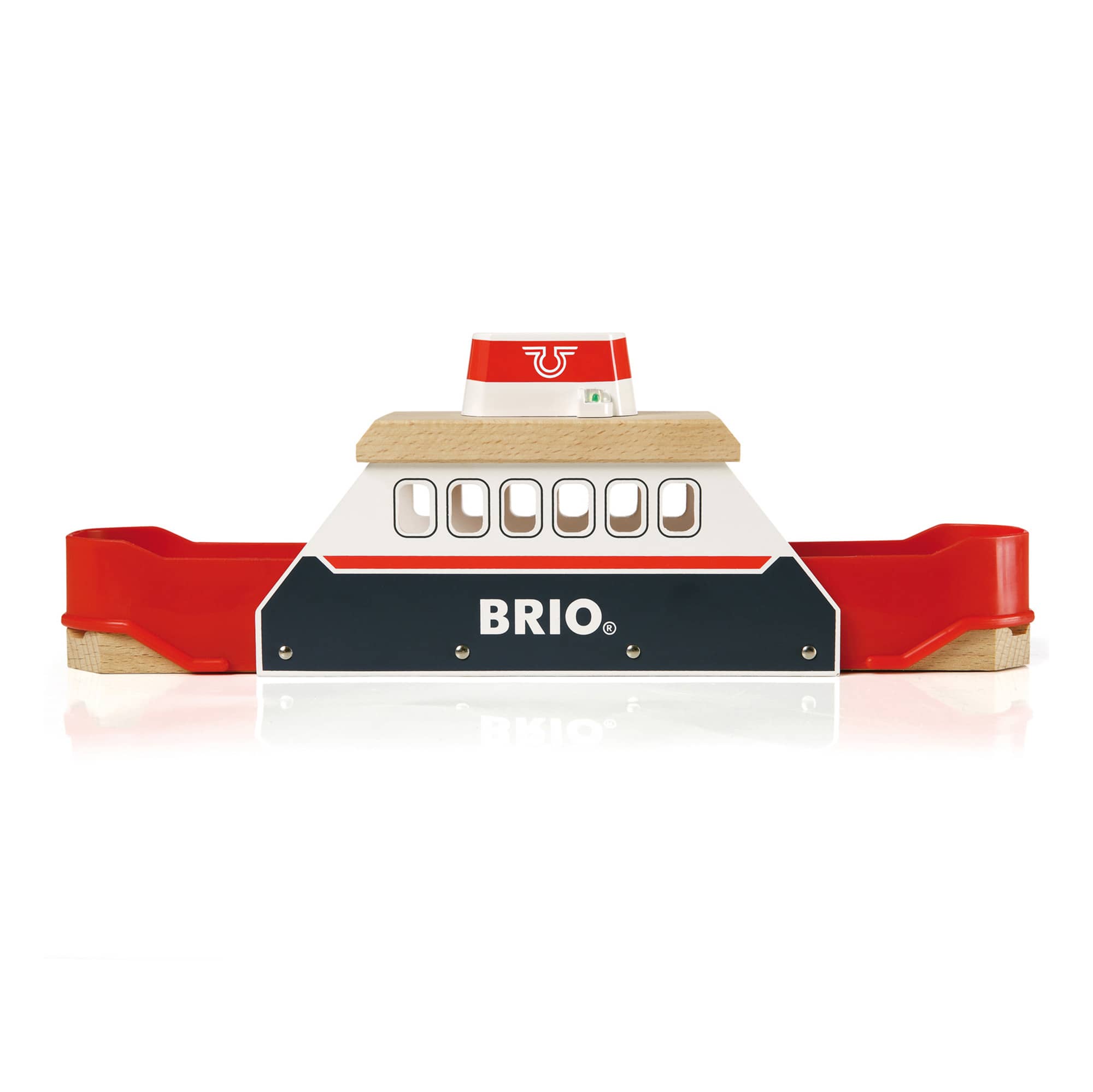 BRIO Traghetto Trasporto Treni con Luci e Suoni - immagine 1
