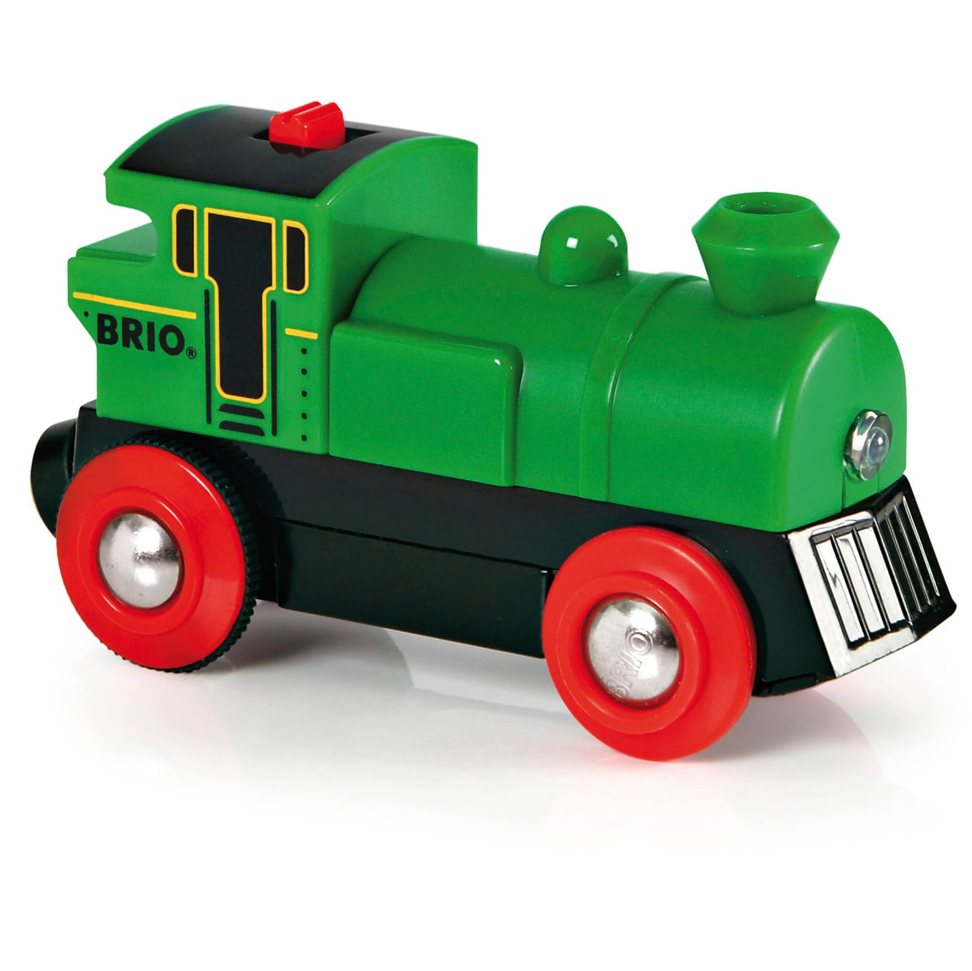 BRIO Locomotiva Elettrica Verde con Luci - immagine 1