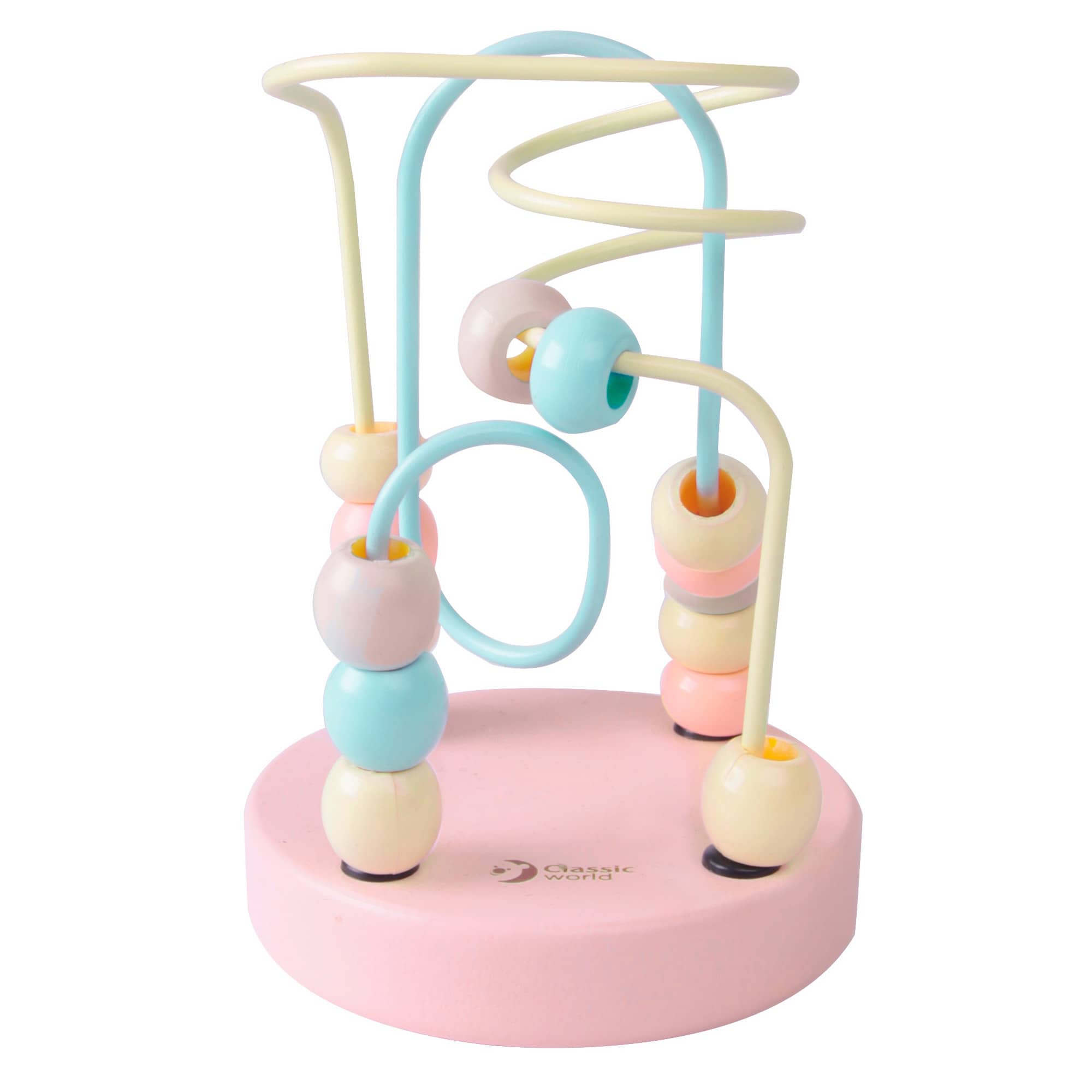 CLASSIC WORLD Mini Labirinto Tracciato con Perle in Legno - immagine 1