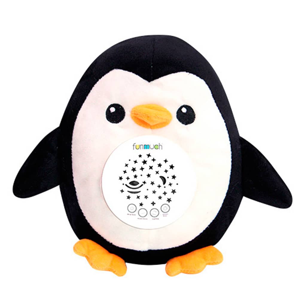 FUNMUCH Pinguino Morbido Musicale e Luminoso - Peluche Nanna - immagine 1