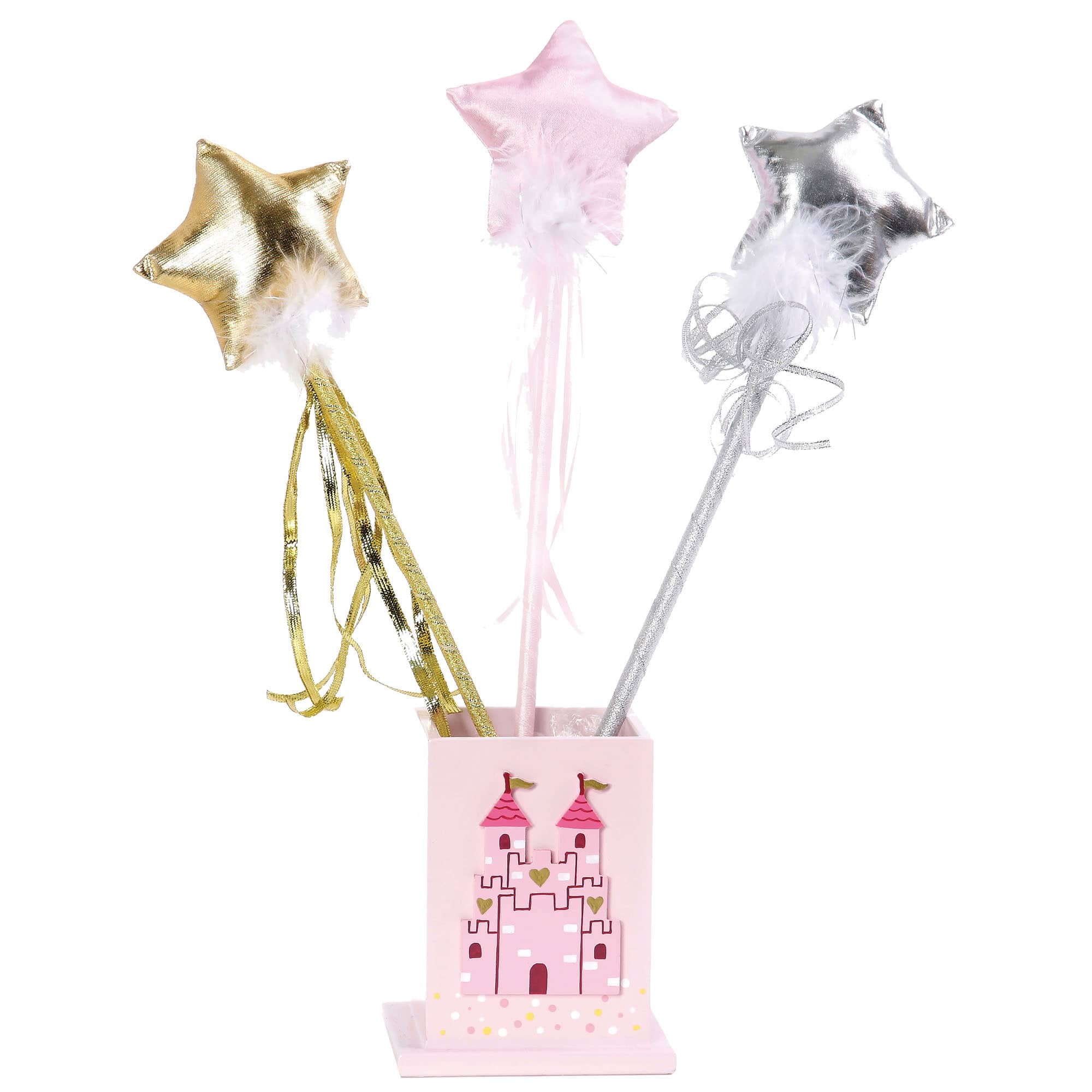 GREAT PRETENDERS Bacchetta Magica con Glitter - Accessorio Travestimento Fata - immagine 1