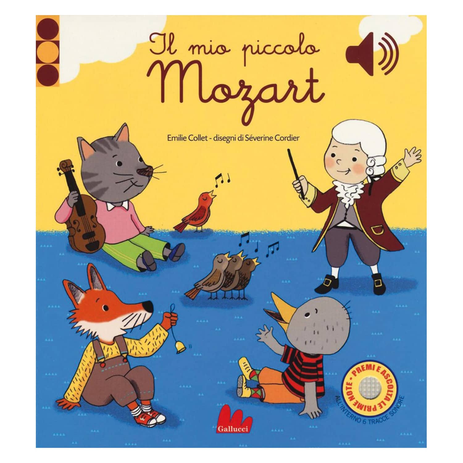 GALLUCCI Il Mio Piccolo Mozart - Libro Sonoro Musica Classica - immagine 1