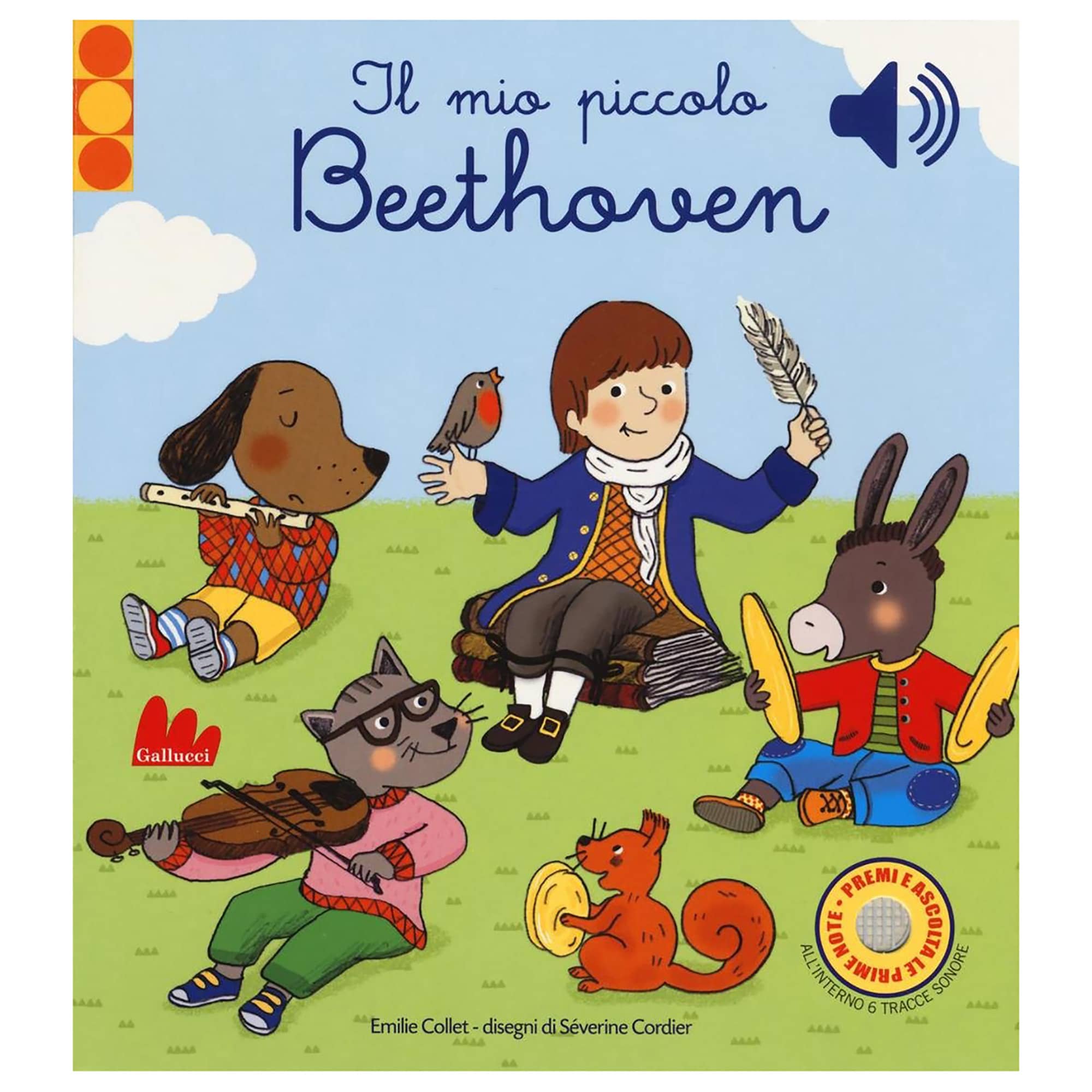 GALLUCCI Il Mio Piccolo Beethoven - Libro Sonoro Musica Classica - immagine 1