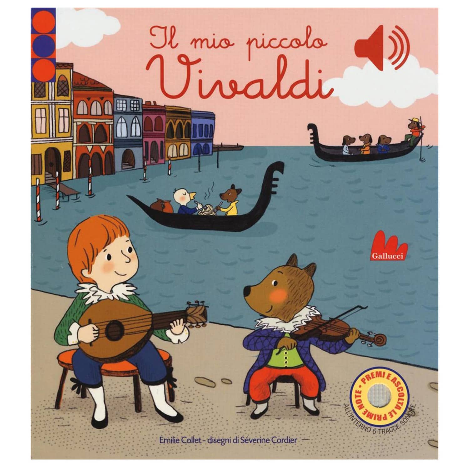 GALLUCCI Il Mio Piccolo Vivaldi - Libro Sonoro Musica Classica - immagine 1
