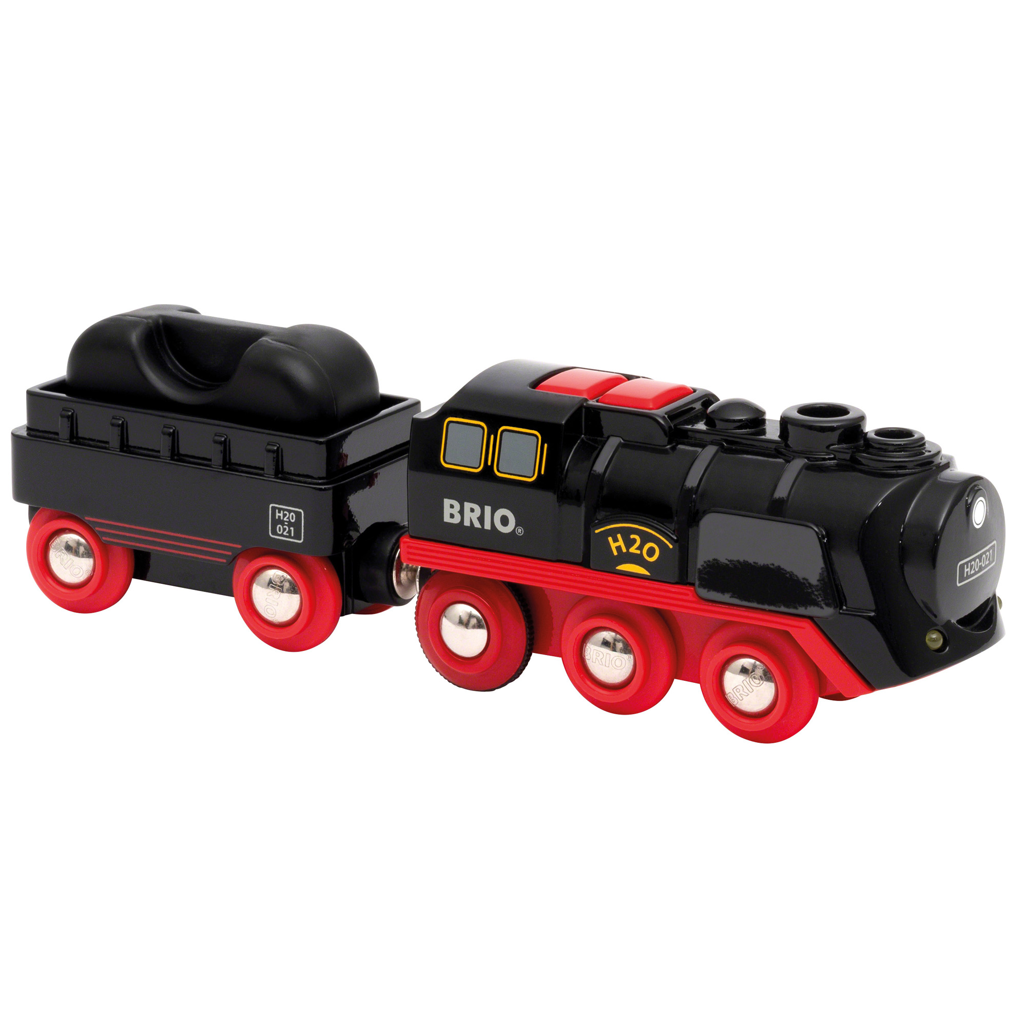 BRIO Locomotiva a Vapore Elettrica con Luci - immagine 1