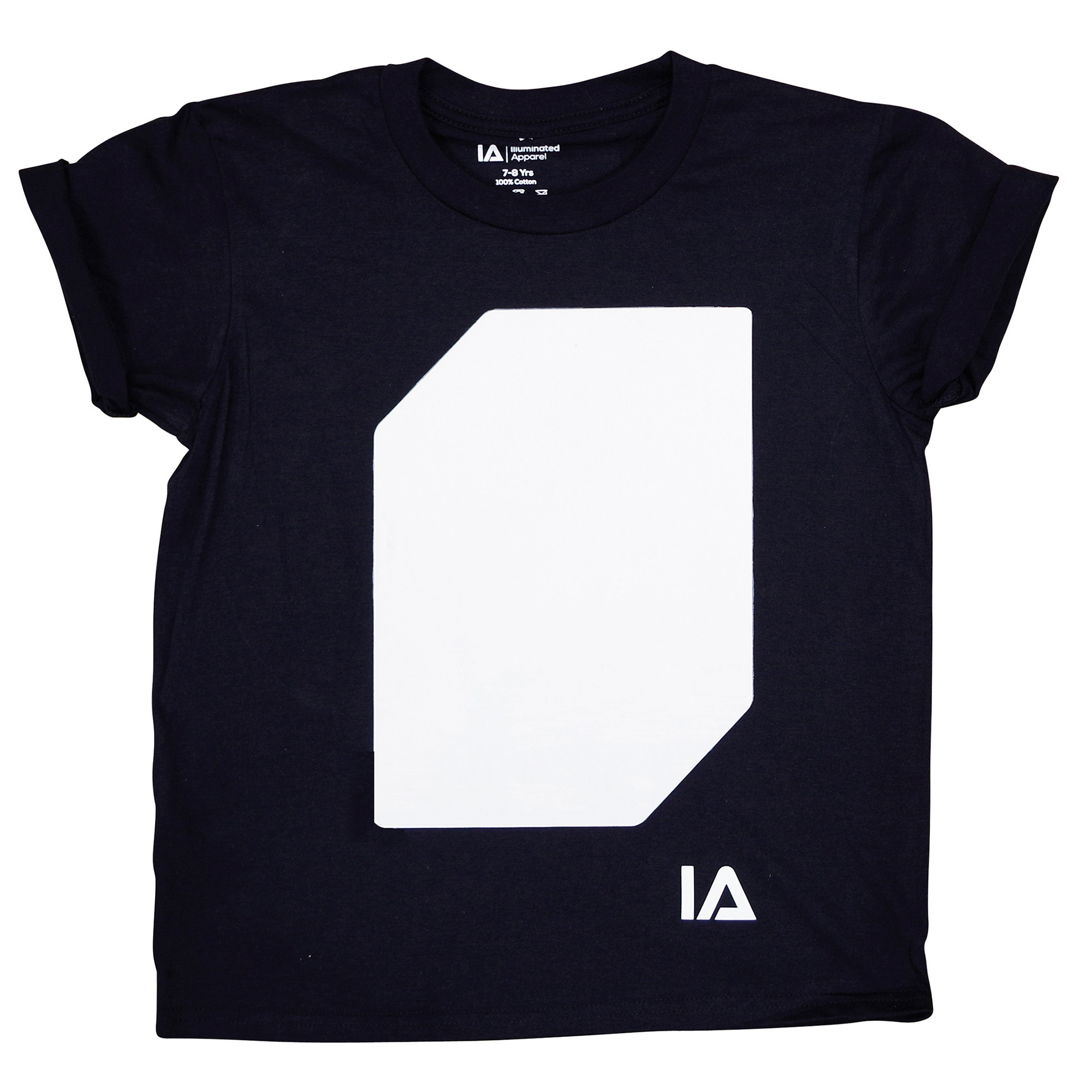 ILLUMINATED APPAREL T-Shirt Luminosa Interattiva Disegnabile con Luce - immagine 1