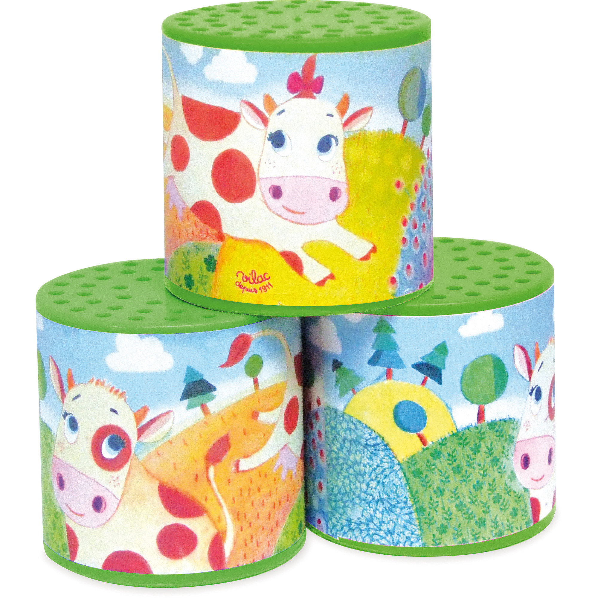 VILAC Scatola del Muggito - Gioco Sonoro Tradizionale Mucca - immagine 1